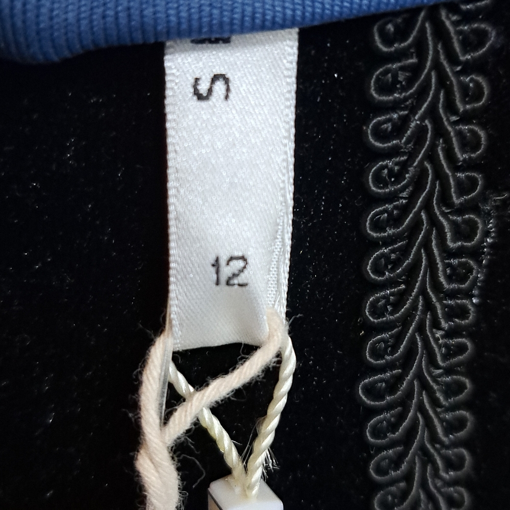 SOLD Seafolly Twist Front Bustier Bandeau Swim Top - Peacock Blue - Size US 8 - Picture 6 of 8